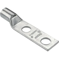 パンドウイットコーポ PANDUIT 銅製圧縮端子 メトリック電線用 2穴 電線サイズ 取付穴サイズ M10 1つは細長い取付穴 LCMD12010CDX LCMD12010CDX 1袋(10個)