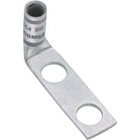 パンドウイットコーポ PANDUIT 銅製圧縮端子 2穴 電線サイズ AWG8 電線サイズ 取付穴サイズ 4.8mm バレル角度 90度 LCD810AFL LCD810AFL 1袋(50個)