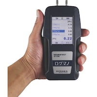 ホダカ HODAKA 差圧計 デジタルマノメータ ログマノ 計測範囲750ー+1000hPa HT17001000 1台