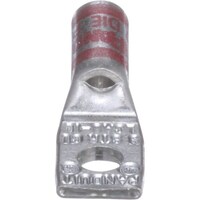 パンドウイットコーポ PANDUIT 銅製圧縮端子 1穴 電線サイズ AWG8 取付穴サイズ 51mm LCA810L LCA810L 1袋(50個)