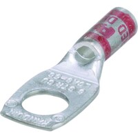 パンドウイットコーポ PANDUIT 銅製圧縮端子 1穴 電線サイズ AWG8 取付穴サイズ 86mm LCA856L LCA856L 1袋(50個)