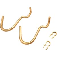 和気産業 WAKI 真鍮フック U型 2本入り
