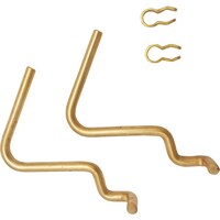 和気産業 WAKI 真鍮フック L型 2本入り ANB714 1袋(2個)