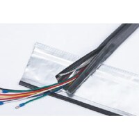 ニホンジッパーチ ZTJ 電線保護チューブ 電磁波シールドチューブ(ジッパータイプ) 長さ25m 呼び径40mm SLBH040 1巻