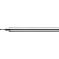 ユニオンツール ユニオンツール 2枚刃超仕上げ加工用ロングネックボールエンドミル R0.05×有効長0.3×刃長0.07×首径0.09×全長50