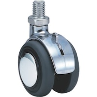 東海 東海 本体亜鉛ダイカスト エラストマー車輪40径