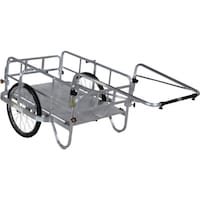 ハラックス HARAX 折り畳み式リヤカー コンパック(空気タイヤ) HC906N 1台