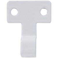 和気産業 WAKI 固定金具 木材用 白 LAC035 1Pk(4個)