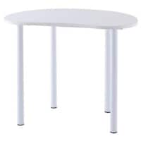 アール・エフ・ヤマカワ アールエフヤマカワ ビーンズ ハイテーブル W1200xD800 ホワイト RFHMTBN1280WJ 1台