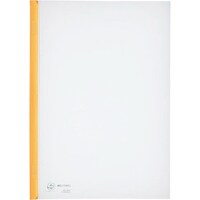 リヒトラブ LIHIT A4/Sスライドバーファイル(10冊入)黄