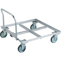 トラスコ中山 TRUSCO パレット台車 1トン用 1100x1100 ハンドル付 PLK101111H 1台