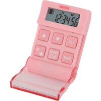 東京硝子器械 TGK タイマー24時間計クイック TD370NPK 桃