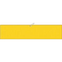 つくし工房 つくし 高輝度反射腕章 無地 黄色