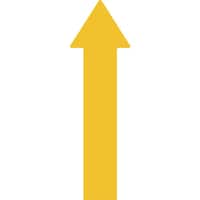 ユニット ユニット ユニフィット矢印テープ(黄)50幅用