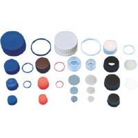 東京硝子器械 TGK ねじ口瓶用液切リング 赤 GL45用