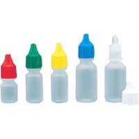 東京硝子器械 TGK ドロッパーボトル LDPE 15mL 5色Cap×5 656221906 1箱(5個)