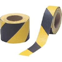 つくし工房 つくし つくラインテープ 100mm幅×5m 黄/黒 トラ縞