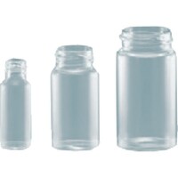 東京硝子器械 TGK ねじ口瓶白S1 瓶のみ 100本入 717000411 1箱(100本)