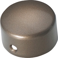 シロクマ SHIROKUMA エンドキャップ横穴 35φ アンバー