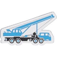 つくし工房 つくし ミニ重機マグネット側面タイプ トラッククレーン 大