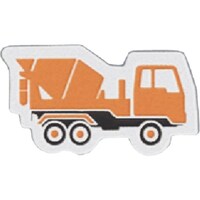 つくし工房 つくし ミニ重機マグネット側面タイプ ミキサー車 小