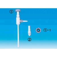 東京硝子器械 TGK アスピレーター 逆止弁付 PP製