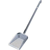 遠藤商事 TKG UK188パンチングフライヤー用角カス揚 (板ハンドル) S