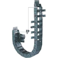 イグス igus エナジーチェーン ケーブル保護管 50リンク 2500.10.055.050L 1個