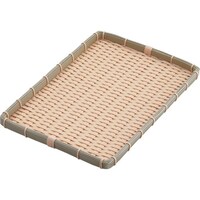 遠藤商事 TKG 萬洋 樹脂 身竹角長かご 浅 45号 AKG3204 1個