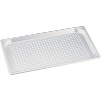 遠藤商事 TKG ホクア アルミ 穴明ホテルパン(硫酸アルマイト) 1/1×25mm マイスター AHT8801 1個