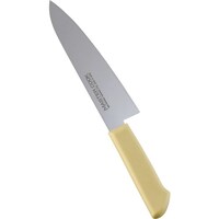 遠藤商事 TKG マスターコック 抗菌カラー庖丁 牛刀 MCGK180 イエロー AMSE318YE 1個
