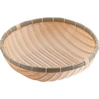 遠藤商事 TKG 萬洋 樹脂 身竹丸ざる 深 45号 AZL7008 1個