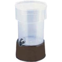 遠藤商事 TKG カーライル 丸型ビバレッジディスペンサー 2229 5ガロン 茶 FBB0804 1個