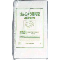遠藤商事 TKG ばんじゅう用内袋 (100枚入) No.95 ナチュラル ABVA901 1個