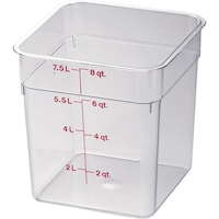 遠藤商事 TKG キャンブロ 角型フードコンテナークリアー 8SFSCW AHC03008 1個