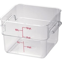 遠藤商事 TKG キャンブロ 角型フードコンテナークリアー 12SFSCW AHC03012 1個