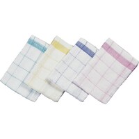 遠藤商事 TKG 小出商事 格子ダスター(12枚入・アソート) JDS2001 1個