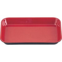 遠藤商事 TKG メラミン (小)デリカバット 黒内朱 112110 尺0寸 ADLJ501 1個