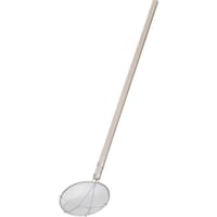 遠藤商事 TKG TS ステンレス木柄給食用すくい網 丸型 24cm 細目(14メッシュ)