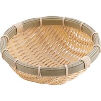 遠藤商事 TKG 萬洋 樹脂 身竹丸ざる 深 21号 AZL7005 1個