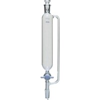 東京硝子器械 TGK 透明摺合円筒分液ロート平栓側管50mL 1519 079137412 1個