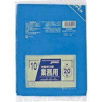 東京硝子器械 TGK 小型ポリ袋 10L 青 20枚入