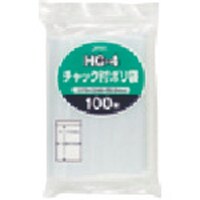 東京硝子器械 TGK チャック付ポリ袋 LG4 100枚入