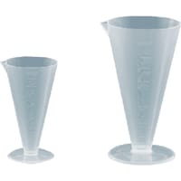 東京硝子器械 TGK 液量計 円錐 PP 250mL #423 198195102 1個