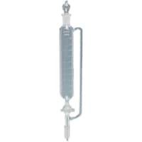 東京硝子器械 TGK F共通円筒分液ロート管付目盛付球栓50mL1519 000156672 1本