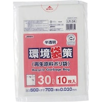 東京硝子器械 TGK 環境袋策 30L 半透明 10枚入