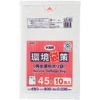 東京硝子器械 TGK 環境袋策 45L 半透明 10枚入