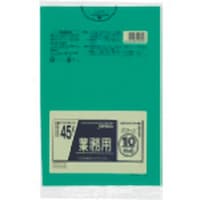 東京硝子器械 TGK 業務用ポリ袋 45L グリーン 10枚入
