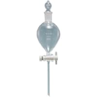 東京硝子器械 TGK F共通球型分液ロート球栓コック付き300mL24/40
