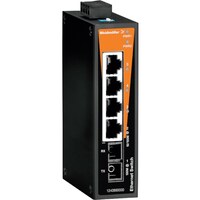 ワイドミュラー ワイドミュラー IESW スイッチングHUB 5ポートRJ45×4、SC×1 1240890000 IESWBL054TX1SC 1台